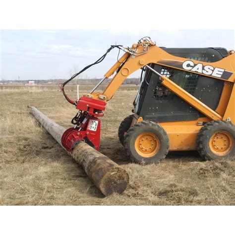 pole setter for skid steer|digger pole setter.